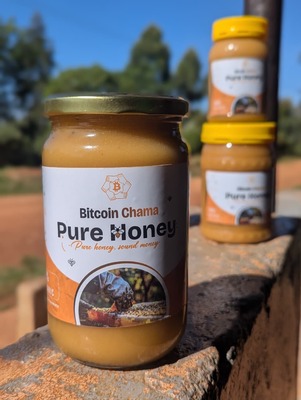 Pure Kisii honey from Bitcoin Chama beehives
